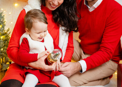 Geschenkidee zu Weihnachten. Familienfotos beim Fotograf
